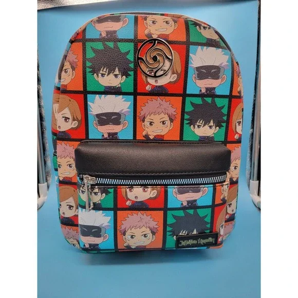 Bioworld | Bags | Jujutsu Kaisen Chibi Character Grid Mini  display picture 3